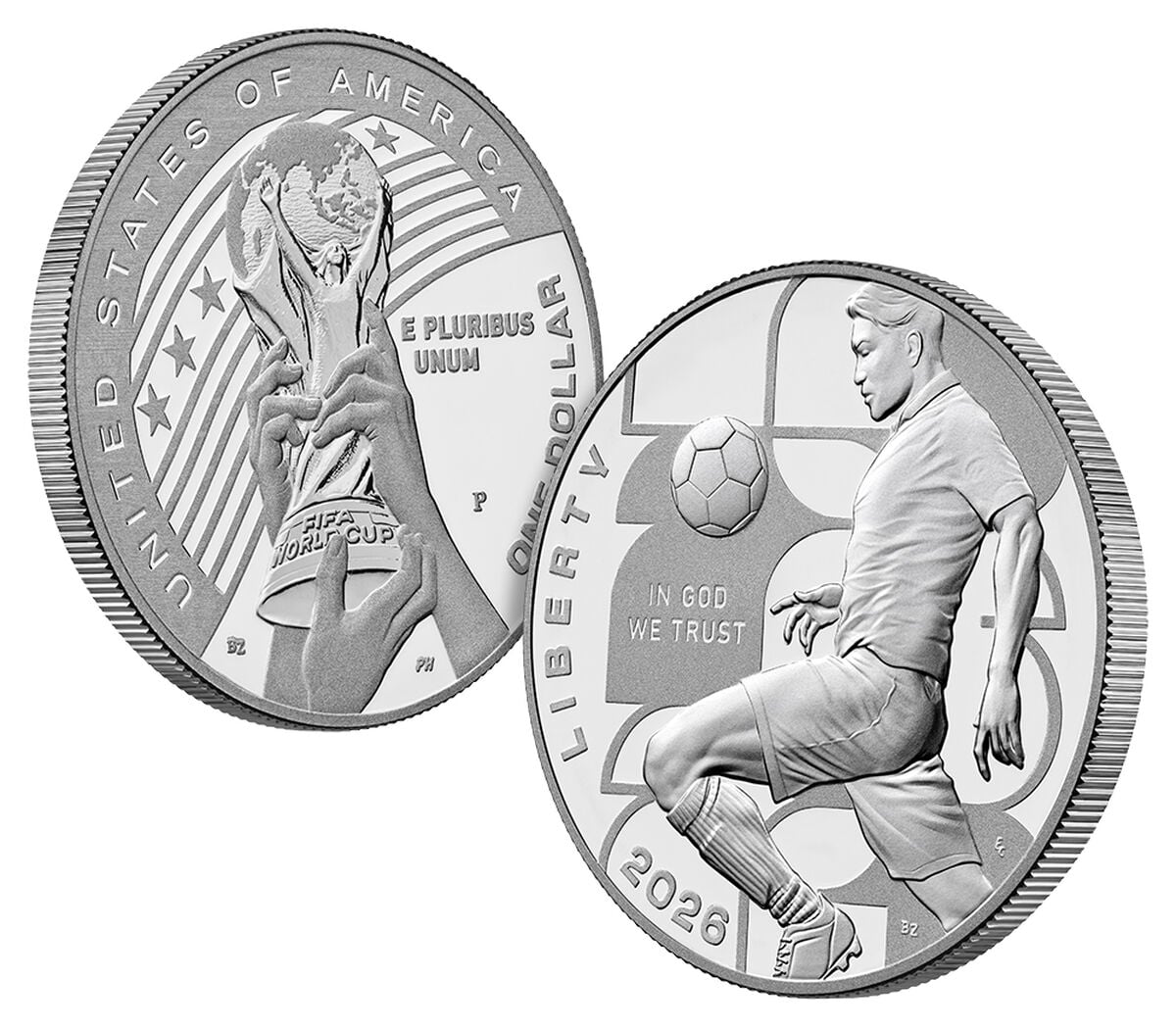 FIFA World Cup 2026&trade; Proof Silver Dollar, , hi-res image number 5.0